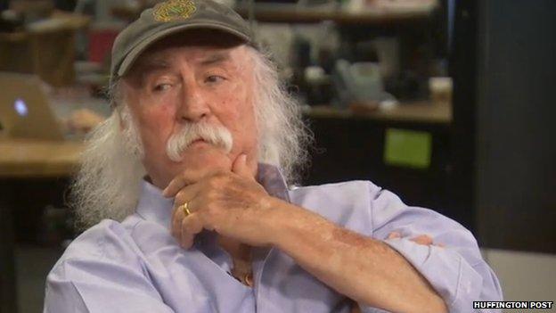 David Crosby speaks to the Huffington Post