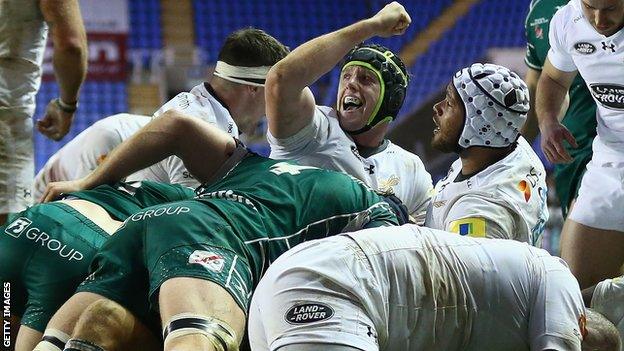 Wasps celebrate Ashley Johnson's score