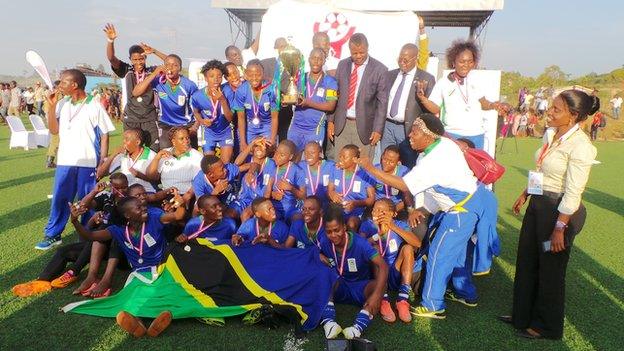 Tanzania have made history by winning the first Women's Cecafa Championship