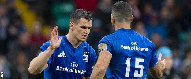 Johnny Sexton and Rob Kearney