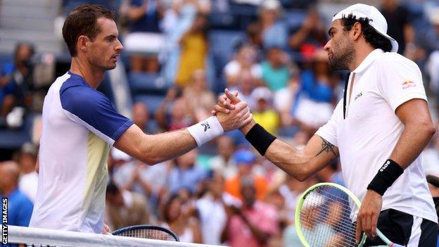 Andy Murray and Berrettini