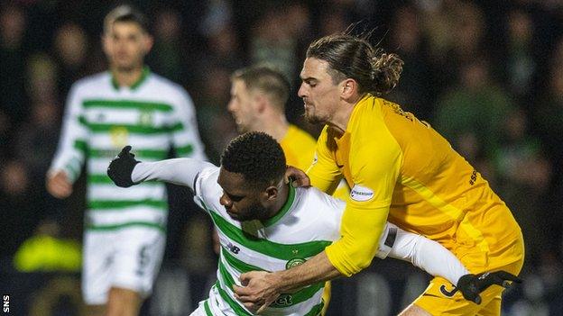 Ciaron Brown made 11 appearances for Livingston after returning in January