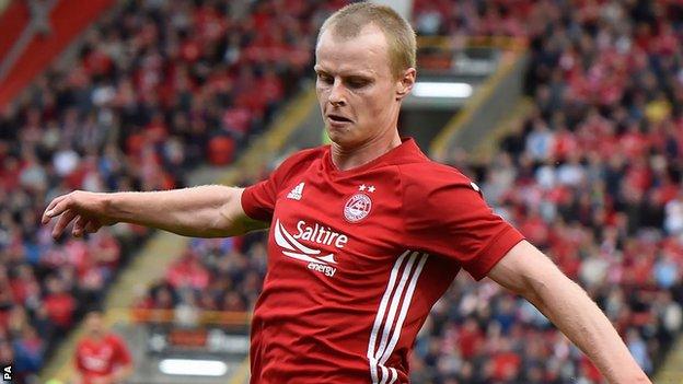 Gary Mackay-Steven scored the second goal for Aberdeen