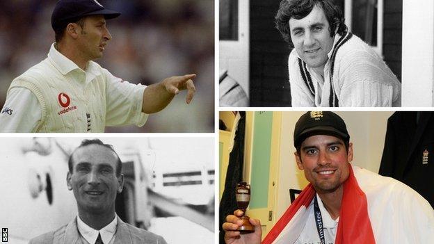 Nasser Hussain, Douglas Jardine, Mike Brearley, Alastair Cook