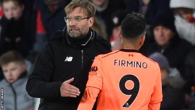 Roberto Firmino, Jurgen Klopp