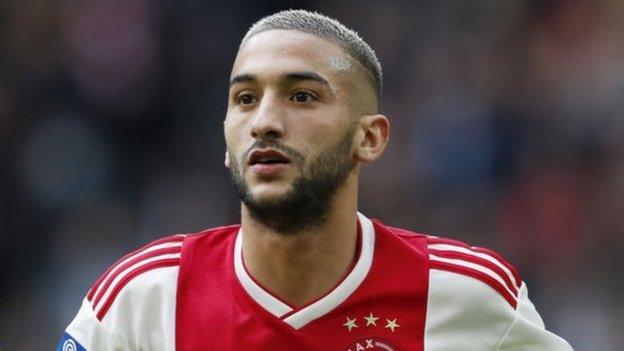 Een kijkje achter de schermen bij Vogue's shoot met Hakim Ziyech