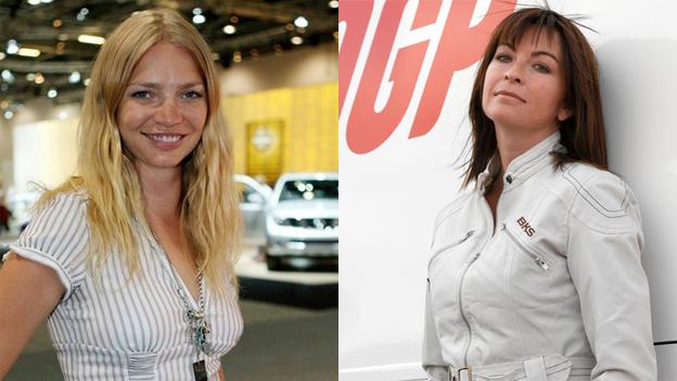 Jodie Kidd and Suzi Perry