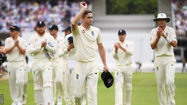 England paceman Chris Woakes' six wickets dashed Ireland's hopes at Lord's last July