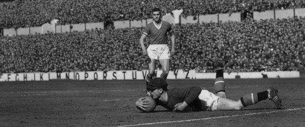 Harry Gregg kept 48 clean sheets during his nine years at Manchester United