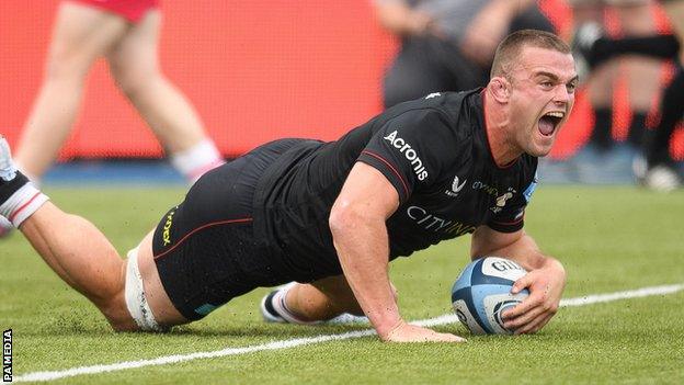 Ben Earl scores for Saracens