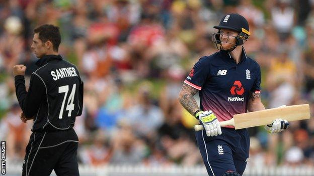 Ben Stokes departs for 12