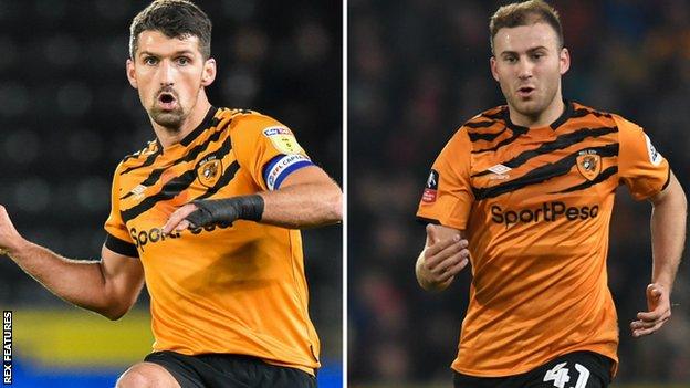 Eric Lichaj and Herbie Kane