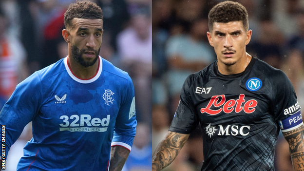 Connor Goldson and Giovanni Di Lorenzo