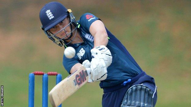 England opener Amy Jones