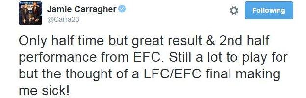 Jamie Carragher on Twitter