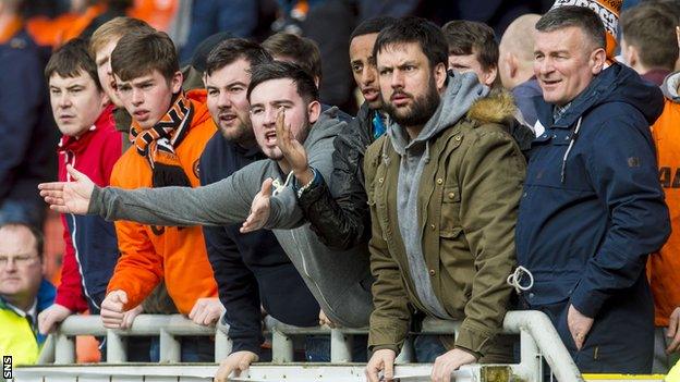 Dundee United fans