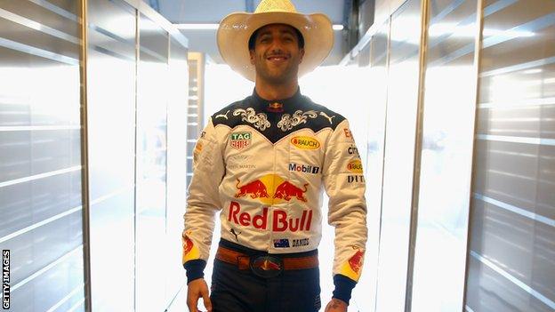 Red Bull Racing's Daniel Ricciardo