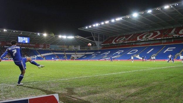 Cardiff's pitch has been criticised recently