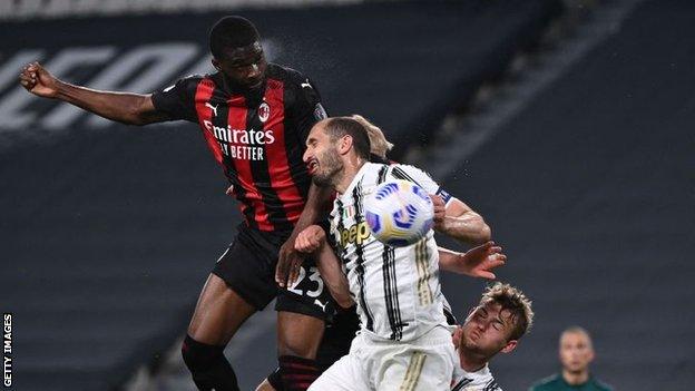 Fikayo Tomori scores against Juventus