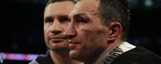 Wladimir Klitschko after defeat by Anthony Joshua