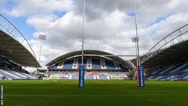 Huddersfield Giants have not hosted a match at their John Smith's Stadium home in front of fans since before the start of the coronavirus pandemic