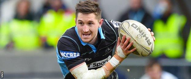 Glasgow Warriors scrum-half Henry Pyrgos