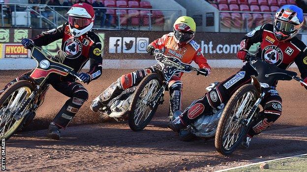 Belle Vue Aces v Swindon Robins in 2019 Premiership grand final