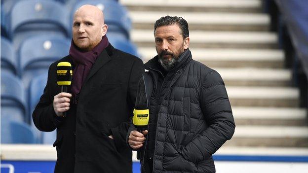 Fellow pundit John Hartson and Derek McInnes