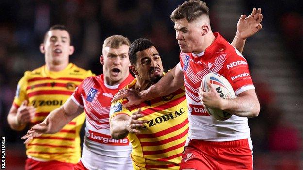 St Helens v Catalans Dragons