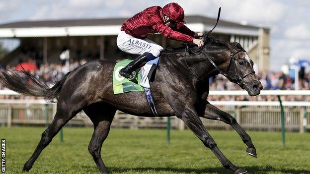 Roaring Lion ridden by Oisin Murphy