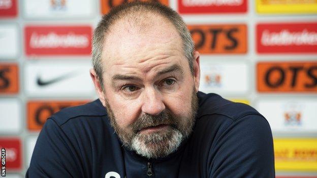 Kilmarnock manager Steve Clarke