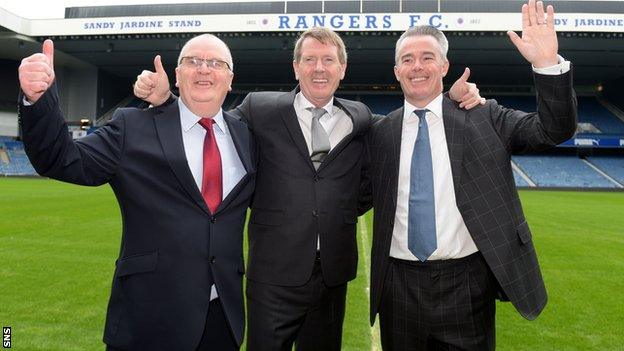 John Gilligan, Dave King and Paul Murray