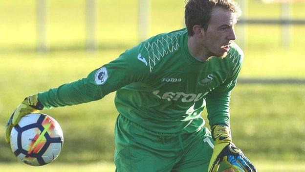 Lewis Thomas is one of three goalkeepers signed by Forest Green this summer