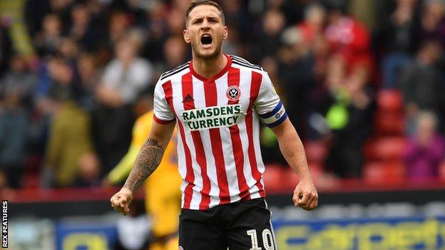 Billy Sharp celebrates scoring goal