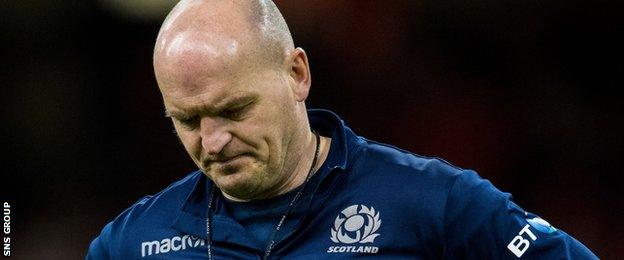 Scotland head coach Gregor Townsend