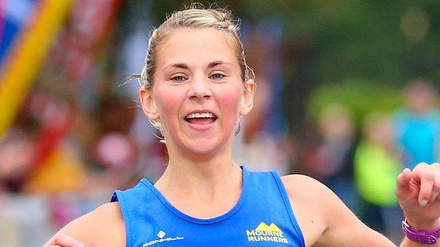 Laura Graham from Kilkeel was best Irish runner in the 2016 Dublin Marathon