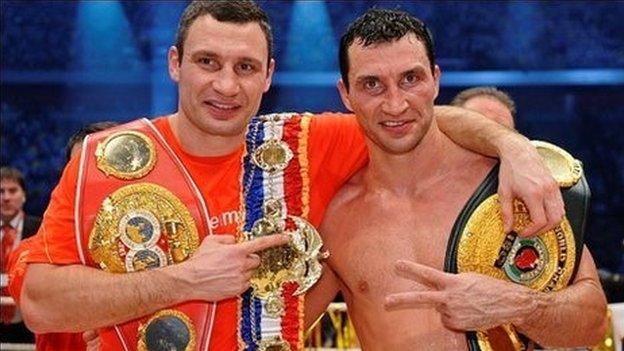 Vitali and Wladimir Klitschko