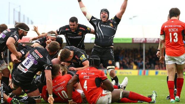 Exeter v Saracens