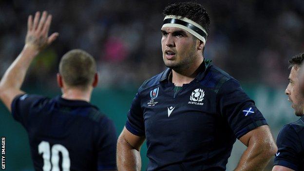 Stuart McInally captained Scotland at the World Cup