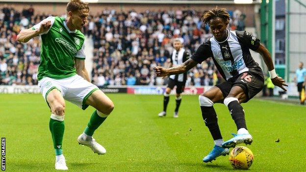 Rolando Aarons has made 27 appearances for Newcastle