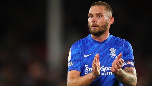 Harlee Dean playing for Birmingham City