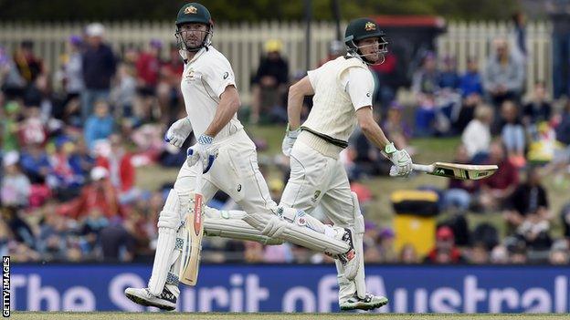 Adam Voges and Shaun Marsh