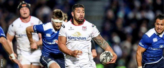 Charles Piutau tries to rally beaten Ulster by producing a series of carries