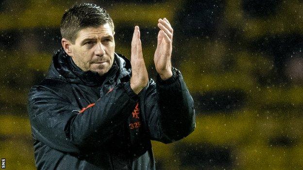 Steven Gerrard has been Rangers manager since May 2018