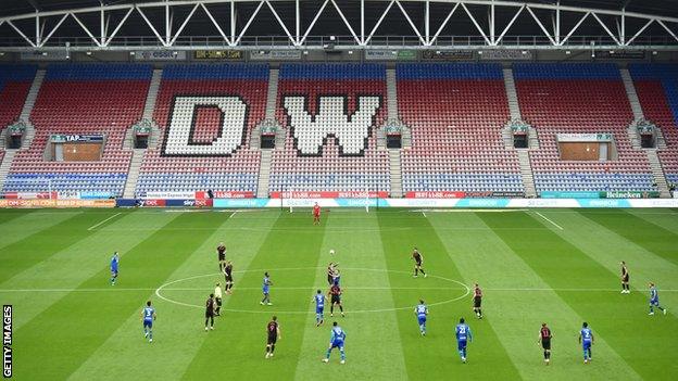 Wigan's DW Stadium