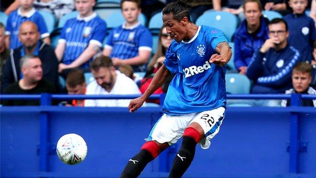 Rangers defender Bruno Alves