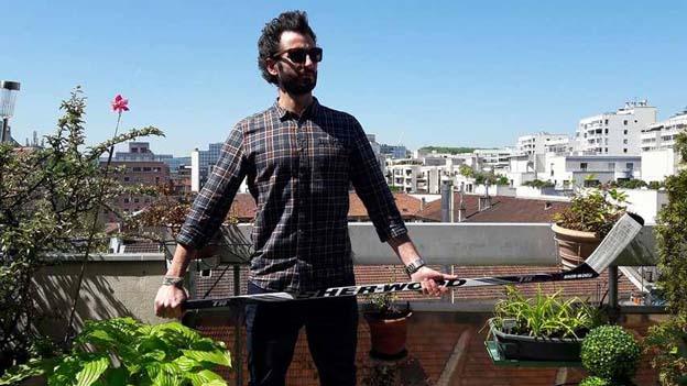 A Worldcraze user with a hockey stick bought overseas