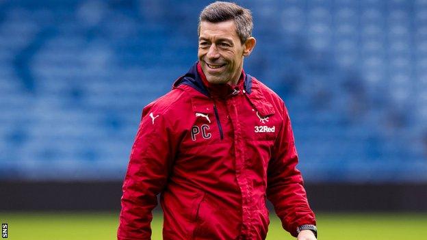 Rangers manager Pedro Caixinha