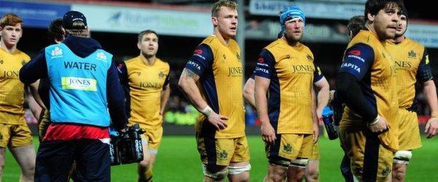 Bristol were a well-beaten side by the end of the full 80 minutes against Gloucester at Kingsholm