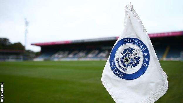 Rochdale were relegated from League One last season after finishing the season in 21st and a point away from safety